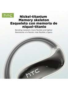HTC NE19 Bluetooth Headset With 360° Surround Sound, Oversized Runway-Style Speakers, Built-In Bismarck Noise Reduction, And A Portable, Lightweight Choice For Office Use.