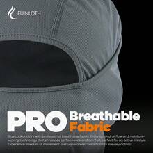 Fuinloth Balaclava Shiesty Ski Mask Cooling Motorcycle UV Protector Neck Gaiter For Men Women