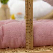 Pack Of 2 - Strap Cushions, 45x45 Cm, Outdoor Decorative Cushions For Garden Chairs, Patio Chair Cushions With Straps, Available In Various Colors - Light Grey - View 6