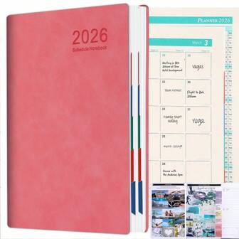 BOBO RABBIT 2026 Maximize Efficiency: Daily Planner & Diary - 320 Pages Time Management And 365 Daily Plan Self-Discipline Checklist, Perfect New Year Gift!,School Supplies,Back To School