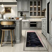 1 pièce Tapis de couloir moderne minimaliste extra long, convenant pour le salon, la chambre, le balcon, le bureau à domicile, la cuisine et autres espaces à fort trafic comme décoration d'intérieur