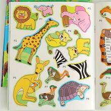 [Animal Sticker Book] Fun Animal Sticker Book, Suitable For Children - Edutainment Travel Toy, Includes Peeling And Sticking Activities, Ideal For Preschool Education, Perfect Birthday Gift For Boys And Girls, Also An Ideal Choice For Animal Lovers, Chinese Version - Multicolor - View 12