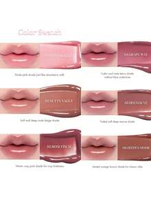 Rom&nd Romand Glasting Water Tint #01 Peony Ballet, High Viscosity, Creates A Glossy, Luminous Lip Makeup With A Crystalline Shine, Jelly-Like Texture, 6-Hour Moisturizing, Vegan Formula, Portable, Creates A Korean Glass Lip Makeup, Shiny On Camera, Moisturizes Dry Lips, Korean Cosmetics, 4g/0.14oz - #01 PEONY BALLET - View 8