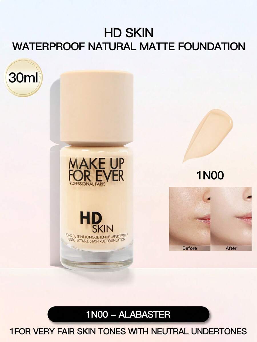 HD SKIN UNDETECTABLE STAY-TRUE FOUNDATION 1N06/1Y04/1R02/1N00 30ml - 30ml-#1N00 - View 1