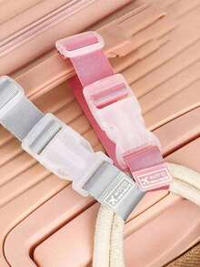 1/2条可调节行李带，便携式旅行行李带，必备旅行配件，方便携带，实用户外绑带，适合自驾游，带外置扣环的行李带，防丢行李牌，旅行必备，健身学习用品，假日露营必备，度假包，学习用品