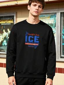 Frozen-Kristoff-&-Sven's-Ice-Harvesting-And-Delivery Long-Sleeve Sweatshirt - màu đen - Xem 3