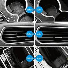 1 件装汽车清洁凝胶，适用于缝隙和碎屑 - 无需电源。适用于桌面清洁、键盘和汽车内饰通风口家居配件 - 彩色 - 查看 7