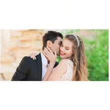 2 Pieces Rhinestone Bridal Crystal Women's Headband Wedding Flower Girl Pearl Diamond Slim Thin Silver Flower Leaves Crown Hair Band Accessories Headpiece Tiara For Bride Bridesmaids