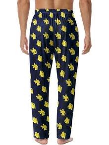 Mens Pajama Pants, Soft Lounge Sleep Pants With Pockets Lightweight Long Pajama Bottoms For Menhalloween - 肌肉 - 查看 7