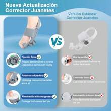 ECLATUE Cor de Juanetes para Mujeres y ores parador de Dedos Pies para allux Valgus Ajuste Multiangulo Acion  Dedo Pie Correccion allux Valgus Apto para Todos Los Tamaños - como en la foto - Ver 6