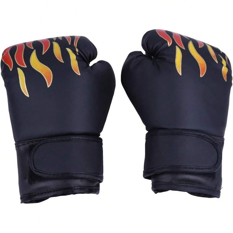 Guantes de Boxeo para Niños, Boxeo, Lucha, Muay Thai, Sanda, Kickboxing, Grappling, Guantes para Sacos de Boxeo - azul - Ver 1