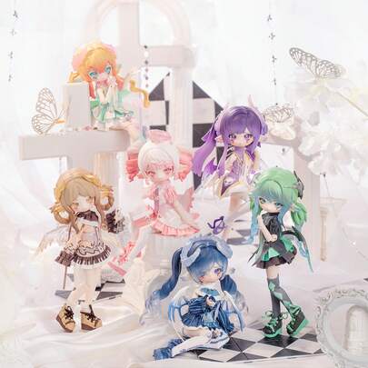 1pc Symphony Series BJD Movable Doll Figure Decoration Gift, Random