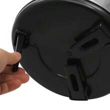 Multi-Purpose 8L Thermal Storage Container, Ideal For Picnics, Catering, And Daily Use, Keeps Food Hot Or Cold For Hours, Easy-Carry Handle - Black - View 2