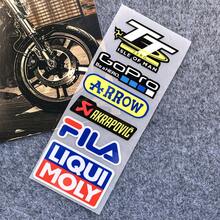 AD 防水防晒反光车贴赞助摩托车贴纸头盔贴电动车摩托车装饰划痕修复 - 彩色 - 查看 14