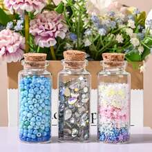 5/10/20 Stücke 30 ml Glasflaschen mit Korkverschluss, Mini-Glasflaschen mit Kork, kleine DIY-Dekorationsgläser Aufbewahrungsbehälter für Weihnachtsdekorationen, kleine Potion Message Flaschen für Geburtstag, Hochzeit, Baby-Shower, DIY-Basteleien, Geschenkparty-Gastgeschenke