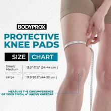 Protective Knee Pads, Thick Sponge Anti - Slip, Collision Avoidance Knee Sleeve - Small/Medium - View 3