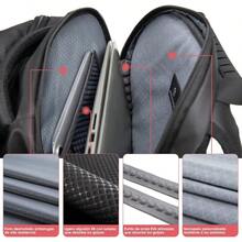 Laptop Backpack ARCTIC HUNTER AH AntiTheft Waterproof Backpack With USB Charging Port Business Backpack With Multiple Compartments 15.6 Inch