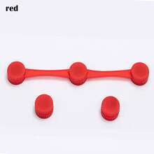 Air Fryer Magnetic Silicone Clips - Heat-Resistant Reusable Buckles For Parchment Paper, Secure Hold For Air Fryer Cooking, Food- Kitchen Accessories, Air Fryer Accessories, Easy Clean Material