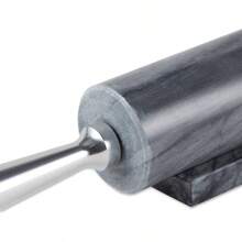 ROLL - 18 - Rodillo de rodillo francs, Rodillo con soporte. Mrmol gris, 25.4, 1 - Rodillo con soporte. + Mármol gris - Ver 3