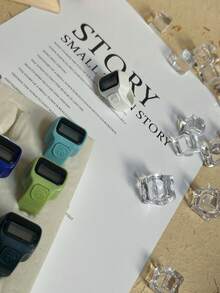 1件 - 3件 斋月电子计数器指环静音迷你男女彩色计数器（混色）