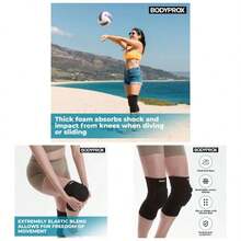 Protective Knee Pads, Thick Sponge Anti - Slip, Collision Avoidance Knee Sleeve - Small/Medium - View 1