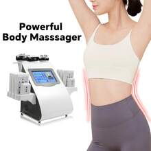 Home Multifunctional 6-In-1 Massage And Beauty Device, Home SPA Skincare Products, Suitable For Facial Care, Body Care, Body Massage And Beauty, Light Beige Skin Peeler, Ideal Holiday Gift For Friends And Parents