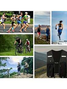 1PC Women's Lightweight Hydration Backpack - All-In-One Running/Hiking/Cycling Pack For Marathon & Outdoor Sports, Specialized Storage + Phone Pocket, 4 Color Options - Multicolor - View 10