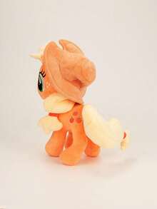 Hasbro 我的小马驹站立毛绒玩具 M 码 30 厘米（11.81 英寸）生日礼物和圣诞礼物 | 海贼王 - 选择你最喜欢的角色：萍琪派、暮光闪闪、小蝶、云宝黛西、瑞瑞、苹果杰克 - 橘色 - 查看 4