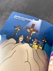 Biblia para todos los niños tapa dura acolchada azul edición infantil ilustrada religión cristiana textos adaptados resistente lectores jóvenes regalo educativo - Libro único - Ver 2