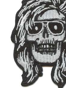 1PC Guns N' Roses Patch Duff McKagan Bandana Embroidered Iron On - Multicolor - View 3