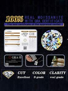 1 Stück 100% 925 Sterling Silber 14k Gold 1ct/2ct Wassertropfen Schliff Moissanit Diamant Anhänger Halskette, zeitloses Schmuckstück für Frauen, Herren Halskette für Hochzeit, Party und Bankett, 2025 Modeschmuck - Wassertropfen - Übersicht 9
