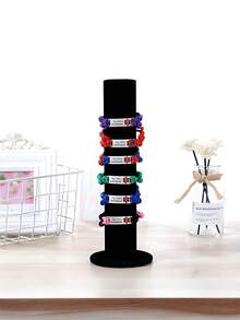 3-Layer/2-Layer/1-Layer/Vertical Jewelry Storage Display Rack, Bracelet Necklace Earring Storage Rack, Velvet Jewelry Display Rack, Single-Layer Bracelet Storage Rack, Headband Necklace Watch Bracelet Display Rack, 1-Piece Home Bracelet Storage Rack Jewelry Store Display Rack, 3-Layer Detachable