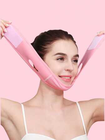 Women's V-Face Shaping, Sleeping Mask, Facial Slimming Mask, Facial Bandage, Reduces Double Chin, V-Shaped Face Lifting, Cheek Lifting, Facial Shaper, Breathable And Skin-Friendly, Suitable For Daily Use, Gift For Mother