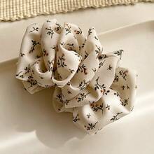 4-Jahreszeiten Universal Hochwertige gefaltete Blumen Banana Clip mit Blasen, Polka Dot Haarclip, Vintage Schmetterling Atmosphäre Haarclip, Haaraccessoire mit sichtbarem Haarvolumen, Klammern