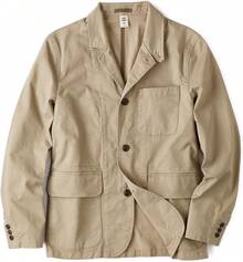 Huckberry Flint And Tinder 365 Utility Blazer, Mens Sports Coat, Casual Blazer - 深海軍藍 - 查看 10