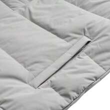 Adidas HELIONIC VEST Cotton Padded Vest Warm Men's Casual Sports Travel KH3996 - Metallic Gray - View 5