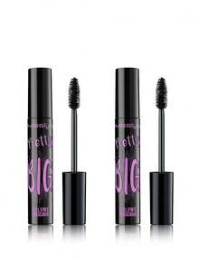 MISSLYN-2 件丰盈睫毛膏套装，丰盈睫毛膏，黑色丰盈纤长可水洗睫毛膏，超大浓密睫毛膏，可叠加和卸除配方，易于清洗和卸除，纤长丰盈，打造完美扇形效果，纯素、无麸质、无动物实验 - #1+#1 - 查看 7