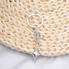Y2k Star Moon Keychain For Car Key Keychain For Girls Women Bag Charms For Handbags Backpack Punk Goth Keychains