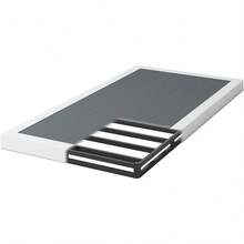 NHODIR - Somier de 3 pulgadas para cama individual, somier individual, base de colchón con marco de metal resistente, sin ruido, fácil de montar - 3 pulgadas - Ver 1