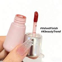 PINKYFOCUS 丝绒哑光唇彩 - 不粘腻，不拔干，自然提升唇色，学生平价奢华之选，情人节/圣诞节/生日送礼佳品 - 彩色 - 查看 6