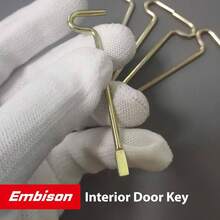 Interior Bathroom Door Key Emergency Key, Bedroom Door Key Solid Key Interior Door - 10 Pack - ban đầu - Xem 2