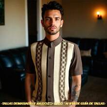 Men Shirts - Khaki - View 7