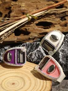 1 pieza/6 piezas/8 piezas/12 piezas Contador manual, Contador de anillo de dedo portátil mini, Contador de clic de pulgar para aprendizaje, deportes y otras actividades de conteo