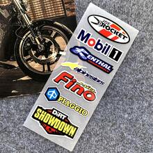 AD 防水防晒反光车贴赞助摩托车贴纸头盔贴电动车摩托车装饰划痕修复 - 彩色 - 查看 19