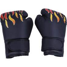 Guantes de Boxeo para Niños, Boxeo, Lucha, Muay Thai, Sanda, Kickboxing, Grappling, Guantes para Sacos de Boxeo - azul - Ver 8
