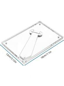 Horizontal And Vertical Dual-Purpose (With Magnetic) Acrylic Photo Frame, Photo Frame Display, Picture Frame, Magnetic Bracket, Photo Frame Display Table - Multicolor - View 10