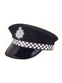 Gorra de oficial unisex, gorra de guardia, gorra de juego de roles, disfraz, adecuada para fiestas festivas, combinada con uniformes sexys y disfraces eróticos - Blanco y Negro - Ver 16