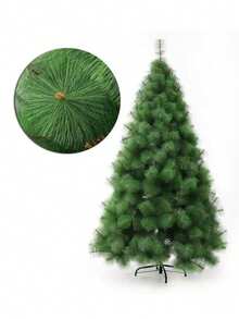 New 3D Realistic Artificial Christmas Tree With Dense Needles, Multiple Sizes Available - Green - View 11