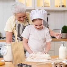 Tabla de oquis y raviolis Rolling Pin Stripper de oquis de espaguetis, macarrones, tabla de pasta de madera, herramientas para hacer pasta curvada, rodillo de paleta para pasta casera para amantes - Madera natural - Ver 5