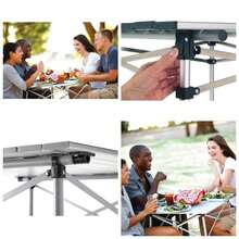 Mesa Plegable para Exteriores Mesa de Camping de Aluminio Ultra compacta - Colina baja - Ver 1